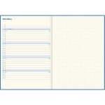 Ajasto Note A5 2024 pöytäkalenteri harmaa 148 x 210mm