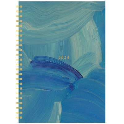 Ajasto Paint pöytäkalenteri 2024 sininen