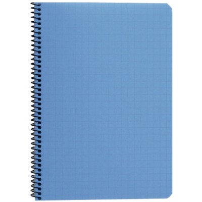 Paperipiste kierrevihko A5/80 ruudutettu 7x7mm sininen