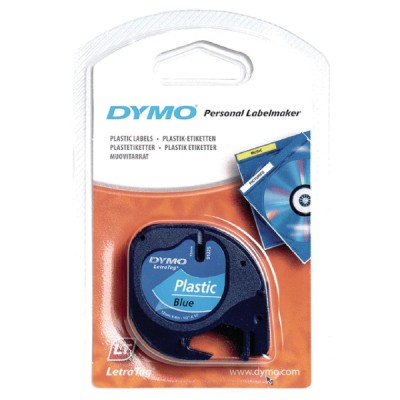 Dymo® nauha LetraTag® 12mm x 4m muovi sininen