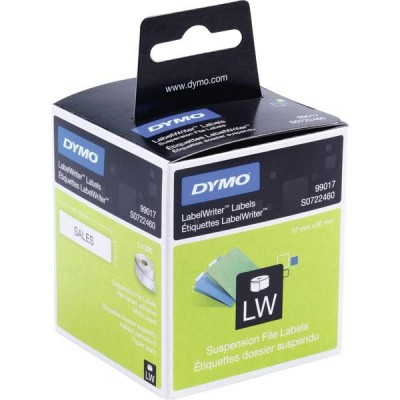 Dymo® nauha LW 50 x 12mm riippukansiotarra, 1 kpl=220 tarraa