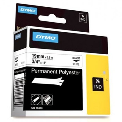 Dymo® nauha Rhino™ 19mm x 5,5m polyesteri valkoinen