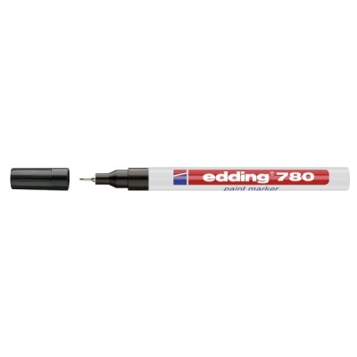 Edding 780 maalikynä pyöreä 0,8mm musta