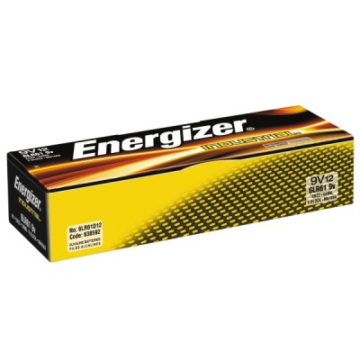 Energizer® Industrial 9V/6LR61, 1 kpl=12