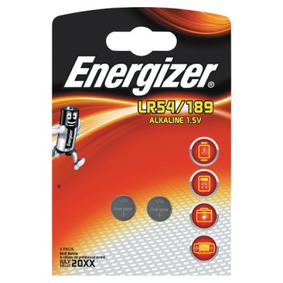 Energizer® LR54 alkaliparisto 1.5V, 1 kpl=2 paristoa