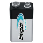 Energizer® Max Plus™ 9V/LR61 alkaliparisto, 1kpl=20 paristoa