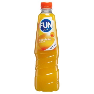 Fun Light juomatiiviste appelsiini 0,5L