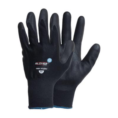 GlovesPro® Grips Warm työkäsine nitriili koko 10