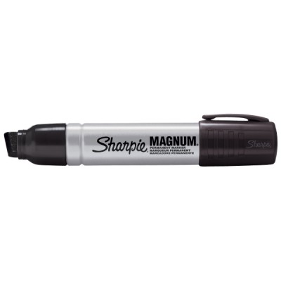 Huopakynä Sharpie Magnum   viisto 14,8mm permanent musta