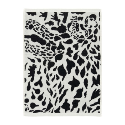 Iittala Oiva Toikka käsipyyhe 50 x 70cm gepardi mustavalkoinen