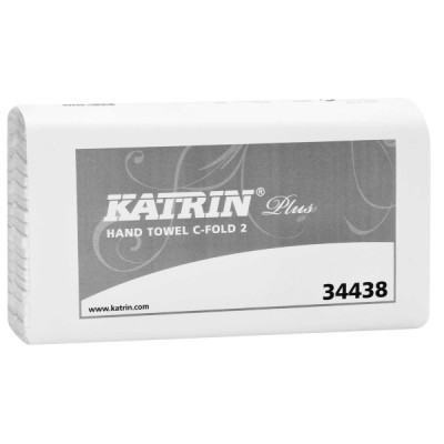 Katrin Plus käsipyyhe C-fold 344388, 1 kpl=24 pakettia