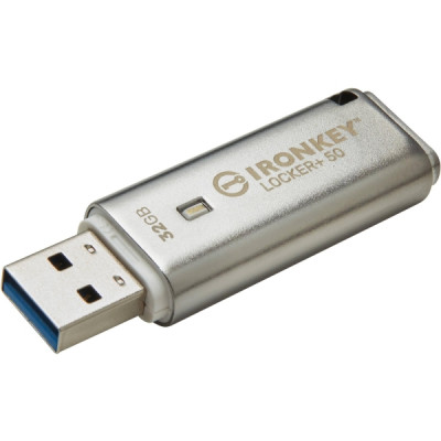 Kingston IronKey Locker+ 50 muistitikku USB 3.2 32GB