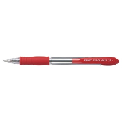 Kuulakärkikynä Pilot Super Grip   mekanismilla 0,21mm punainen