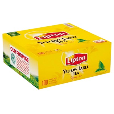 Lipton pussitee Yellow Label, 1 kpl=100 pussia