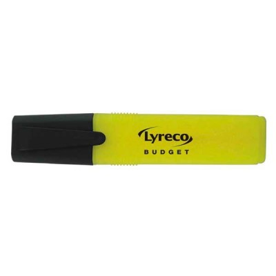 Lyreco Budget korostuskynä viisto 2-5mm keltainen