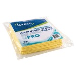 Lyreco Pro mikrokuituliina 40 x 40cm keltainen, 1 kpl=5 liinaa