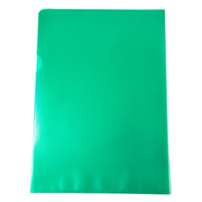 Muovitasku A4 110mic PP appelsiinipinta vihreä, 1 kpl=100 taskua