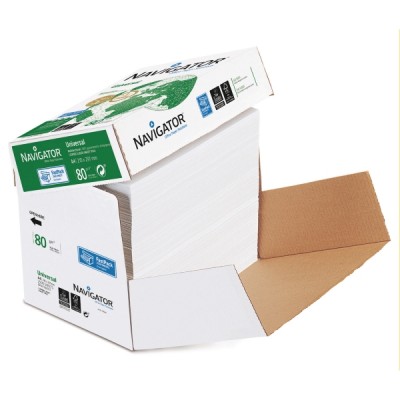 Kopiopaperi Navigator Universal Multibox  A4 80g, 1 kpl=2500 arkkia