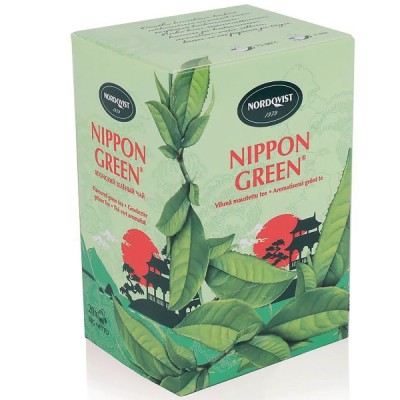 Nordqvist Fast Grab Nippon Green vihreä pussitee, 1 kpl=20 pussia