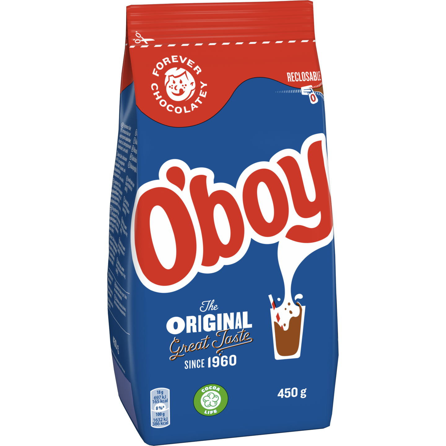 O´Boy kaakaojuomajauhe 450g O´Boy kaakaojuomajauhe 450g