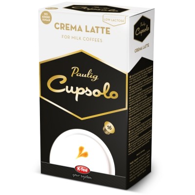 Paulig Cupsolo Crema Latte kapseli, 1 kpl=16 kapselia
