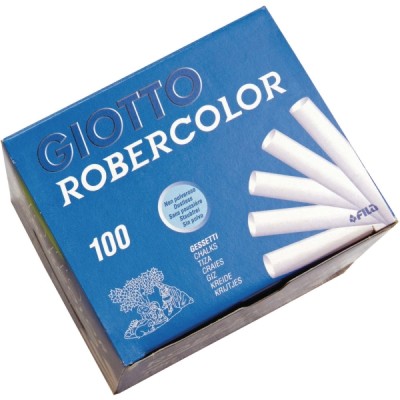 Robercolor taululiitu valkoinen, 1 kpl=100 liitua