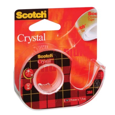 Scotch® 6-1210D yleisteippi 12mm x 10m katkojalla kirkas
