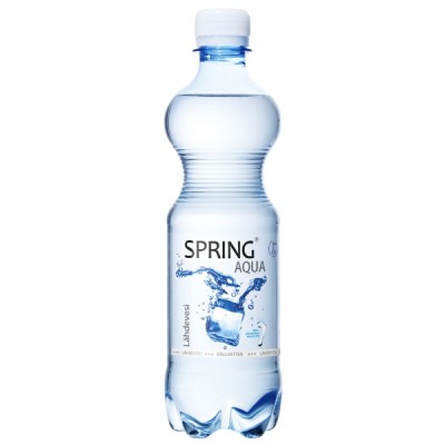 Spring aqua lähdevesi 0,5 l, 1 kpl=12 pulloa