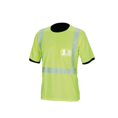 T-paita Priha 4080P huomio  keltainen LK2 M
