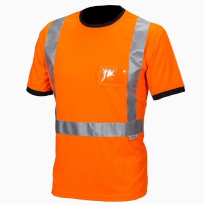 T-paita Priha 4081 huomio- oranssi M