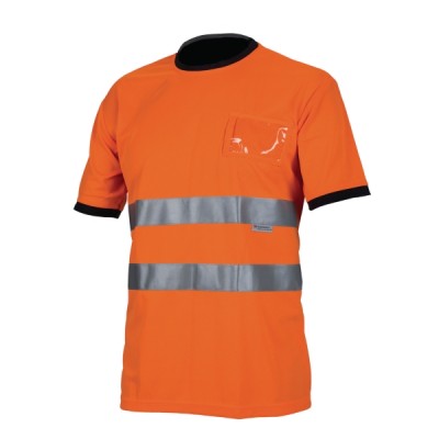 T-paita Priha 4081 huomio- oranssi XL