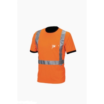 T-paita Priha 4081 huomio- oranssi XXL