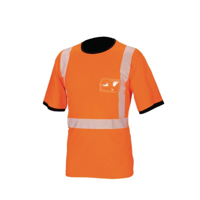 T-paita Priha 4081P huomio  oranssi Lk2 M