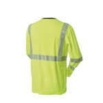 T-paita Priha 4362 huomio  pitkähihainen keltainen Lk2 XL