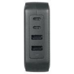 Targus® seinälaturi 100W GaN 2 USB-C® 2 USB-A