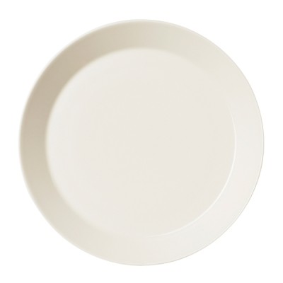 Iittala teema lautanen matala 26cm valkoinen, 1 kpl=6 lautasta