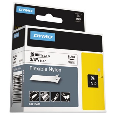 Dymo® nauha Rhino™ 19mm x 3,5m nailon valkoinen