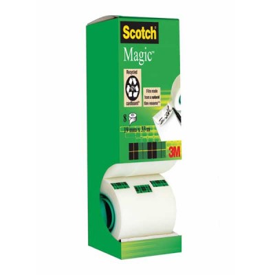 Teippi Scotch® 810  Magic™ 19mm x 33m, 1 kpl=8 rullaa