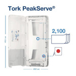 Tork® 552500 käsipaperiannostelija H5 PeakServe Continuous
