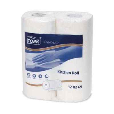 Tork® Premium Extra Plus talouspaperi 120269, 1 kpl=2 rullaa
