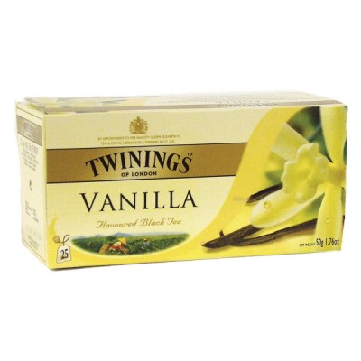 Twinings Vanilla pussitee, 1 kpl=25 pussia