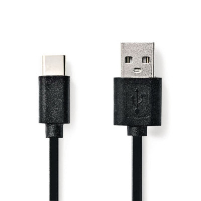 Nedis USB-A USB-C™ adapteri 2m kaapelilla