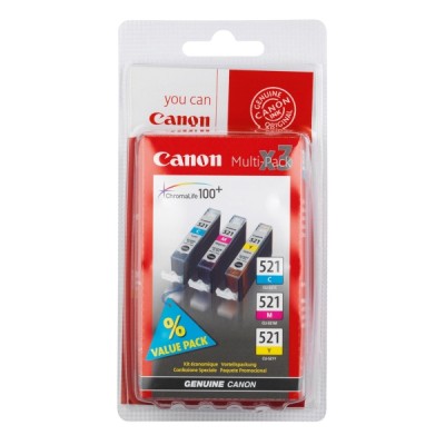 Värikasetti Canon CLI-521  3-väri