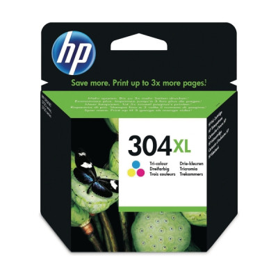 Värikasetti HP 304XL N9K07AE  3-väri