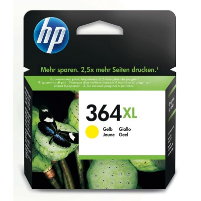 Värikasetti HP No. 364 XL CB325EE  keltainen