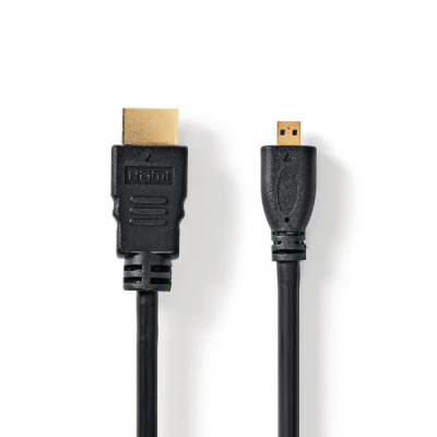 Nedis Micro HDMI™ kaapeli 4K High Speed Ethernet 1,5m